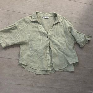 Zara Linen top